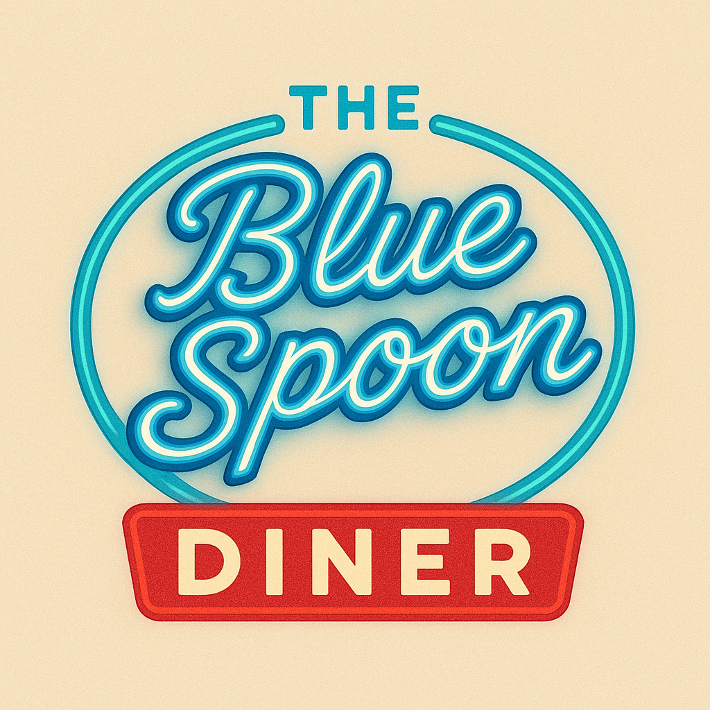 The Blue Spoon Diner Logo